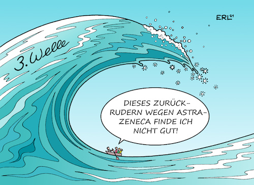 Cartoon: Zurückrudern (medium) by Erl tagged politik,corona,virus,pandemie,covid19,impfung,impfstoff,astrazeneca,nebenwirkungen,pause,zurückrudern,dritte,welle,fallzahlen,infektion,inzidenzwert,jens,spahn,karl,lauterbach,karikatur,erl,politik,corona,virus,pandemie,covid19,impfung,impfstoff,astrazeneca,nebenwirkungen,pause,zurückrudern,dritte,welle,fallzahlen,infektion,inzidenzwert,jens,spahn,karl,lauterbach,karikatur,erl