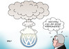 Cartoon: Abgaswerte (small) by Erl tagged vw,volkswagen,autobauer,auto,diesel,usa,abgaswerte,manipulation,betrug,martin,winterkorn,absatzmarkt,abgastest,prüfung,prüflabor,labor,software,gau,supergau,atompilz,karikatur,erl