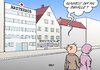 Cartoon: Ärztefehler (small) by Erl tagged arzt,ärzte,fehler,kunstfehler,pfusch,behandlung,patient,krank,tot,tod,bestattung,keim,krankenhauskeim,krankenhaus,klinik,ärztehaus,zufall