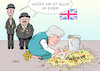 Cartoon: Alles im Eimer (small) by Erl tagged politik,brexit,austritt,großbritannien,gb,uk,europäische,union,premierministerin,theresa,may,vertrag,eu,zustimmung,parlament,abstimmung,verschiebung,ankündigung,misstrauensvotum,gegner,brexiteers,hardliner,hart,konservative,partei,tories,hoffnung,nachverhandlung,lügen,erbrochenes,aufwischen,putzlappen,eimer,karikatur,erl