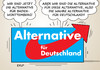 Cartoon: Alternative (small) by Erl tagged afd,alternative,für,deutschland,machtkampf,vorsitz,partei,chef,frauke,petry,jörg,meuthen,fraktion,landtag,baden,württemberg,stuttgart,rechtspopulismus,rechtsextremismus,wolfgang,gedeon,antisemitismus,ausschluss,austritt,rücktritt,karikatur,erl