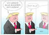 Cartoon: Angeber (small) by Erl tagged usa,präsident,donald,trump,entlassung,fbi,chef,comey,ermittlungen,wahlkampfteam,kontakte,russland,lügen,vertuschung,recht,gesetz,demokratie,gewaltenteilung,begründung,angeber,aufschneider,spiegel,karikatur,erl