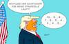 Cartoon: Ankündigungsweltmeister (small) by Erl tagged politik,usa,trump,strafzölle,ankündigung,termin,aufschub,countdown,karikatur,erl