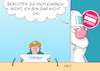 Cartoon: Ansprache Merkel (small) by Erl tagged politik,corona,krise,virus,coronavirus,covid19,maßnahmen,lage,ansprache,fernsehen,bundeskanzlerin,angela,merkel,vermeidung,ausgangssperre,karikatur,erl