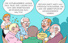 Cartoon: Arbeitspflicht für Asylbewerber (small) by Erl tagged politik,migration,asyl,asylverfahren,arbeitsverbot,diskussion,stammtisch,arbeitspflicht,für,asylbewerber,früher,ausländer,konkurrenz,arbeitsplätze,rechtspopulismus,cdu,thüringen,mario,voigt,karikatur,erl