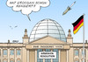 Cartoon: Armenien-Resolution (small) by Erl tagged bundestag,armenien,resolution,osmanisches,reich,völkermord,armenier,kritik,türkei,präsident,erdgas,rakete,reichstag,kuppel,karikatur,erl