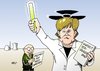 Cartoon: Atomfreiheit (small) by Erl tagged atomenergie,atomkraftwerk,laufzeit,verlängerung,laufzeitverlängerung,gewinn,geld,drucken,lizenz,freiheit,freiheitsstatue,merkel,atomgipfel