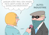 Cartoon: Autoindustrie (small) by Erl tagged politik,dieselfahrverbot,urteil,bundesverwaltungsgericht,fahrverbote,städte,dieselfahrzeuge,kommunen,rechtens,auto,diesel,stickoxide,betrug,software,abgase,manipulation,test,autoindustrie,autobauer,hersteller,weigerung,nachrüstung,hardware,kosten,autofahrer,vorgaben,kontrolle,versagen,einfluss,autolobby,umwelt,gefahr,gesundheit,karikatur,erl