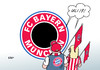 Cartoon: Bayern München (small) by Erl tagged uli,hoeneß,selbstanzeige,steuerhinterziehung,schwarzgeld,prozess,gericht,gefängnis,geldstrafe,sport,fußball,präsident,vorstand,bayern,münchen,urteil,strafe,haftstrafe,haft,rücktritt,lücke,loch,fan,fans