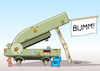 Cartoon: Bedingt abwehrbereit (small) by Erl tagged politik,militär,bundeswehr,verteidigung,ausstattung,mangelhaft,bericht,wehrbeauftragte,eva,högl,karikatur,erl