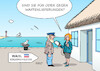 Cartoon: Beherrschendes Thema (small) by Erl tagged politik,wahl,landtagswahl,schleswig,holstein,themen,landespolitik,weltpolitik,krieg,russland,ukraine,deutschland,diskussion,waffenlieferungen,waffen,offener,brief,umfrage,meinung,karikatur,erl