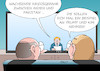 Cartoon: Beispiel II (small) by Erl tagged politik,gipfel,treffen,usa,präsident,donald,trump,kim,jong,un,diktator,nordkorea,annäherung,beziehungen,vertiefung,frieden,atomwaffen,abrüstung,beispiel,vorbild,indien,pakistan,grenzkonflikt,kaschmir,krieg,gefahr,karikatur,erl