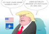 Cartoon: Bekenntnis (small) by Erl tagged usa,präsident,donald,trump,america,first,amerika,zuerst,nato,obsolet,unsicherheit,bündnis,militärbündnis,bündnispartner,partner,bekenntnis,unberechenbarkeit,rechtspopulismus,münchner,sicherheitskonferenz,karikatur,erl