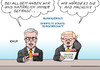 Cartoon: Berliner Erklärung (small) by Erl tagged innenpolitik,innere,sicherheit,treffen,innenminister,bund,länder,lothar,de,maiziere,union,cdu,csu,berliner,erklärung,burkaverbot,doppelte,staatsbürgerschaft,polizei,verstärkung,terror,terrorismus,islamismus,angst,afd,rechtspopulismus,landtagswahlen,wahlen