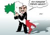 Cartoon: Berlusconi (small) by Erl tagged silvio,berlusconi,italien,politiker,unternehmer,skandale,sex,steuerhinterziehung,urteil,gericht,gefängnis,gesetz,selbstgemacht,forderung,erpressung,land,freiheit,straffreiheit,geleit,geiselnahme,geiselnehmer,geisel