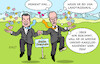 Cartoon: Beste Freunde (small) by Erl tagged politik,partei,csu,klausur,kloster,andechs,vorbereitung,landtagswahl,gast,friedrich,merz,schwesterpartei,cdu,markus,söder,beste,freunde,ambitionen,kanzleramt,kanzlerkandidat,union,rivalen,idylle,berge,karikatur,erl