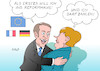 Cartoon: Besuchsprogramm (small) by Erl tagged politik,frankreich,präsident,emmanuel,macron,initiative,vorschläge,gestaltung,eu,europa,wiedergeburt,elan,schwung,ideen,solidarität,skepsis,deutschland,cdu,csu,gemeinschaft,schulden,europäischer,finanzminister,haushalt,national,abgabe,souveränität,bezahlen,bundeskanzlerin,angela,merkel,besuch,karikatur,erl