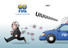 Cartoon: Blatter 1 (small) by Erl tagged fifa,fußball,weltverband,verband,korruption,bestechung,verhaftung,kriminaltät,geld,gier,geldgier,geldmaschine,gewinn,profit,umsatz,weltmeisterschaft,vergabe,russland,katar,rücktritt,präsident,joseph,blatter,ermittlungen,fbi,usa,sport,spiel,karikatur,erl