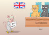 Cartoon: Brexit Durchbruch (small) by Erl tagged politik,brexit,austritt,großbritannien,gb,uk,eu,europäische,union,premierministerin,theresa,may,durchbruch,kabinett,zustimmung,parlament,gegner,gefahr,amt,verlust,katze,maus,fressen,karikatur,erl