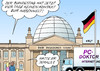 Cartoon: Bundestag offline (small) by Erl tagged bundestag,computernetzwerk,trojaner,cyberangriff,schadsoftware,internet,netz,reparatur,online,offline,kontakt,außenwelt,politiker,computer,pc,doktor,politik,politikverdrossenheit,reichstag,daten,datenschutz,geheimdienst,karikatur,erl