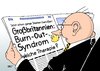 Cartoon: Burn-Out (small) by Erl tagged großbritannien,proteste,krawall,plünderung,brandstiftung,jugendliche,benachteiligt,integration,psychologie,depression,burnout,volksleiden,staat,therapie,premierminister,david,cameron