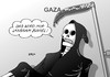 Cartoon: Burnout (small) by Erl tagged gaza,krieg,israel,hamas,palästinenser,beschuss,un,schule,bomben,raketen,tod,zerstörung,überlastung,burnout