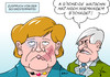 Cartoon: CDU CSU (small) by Erl tagged wahl,landtagswahl,mecklenburg,vorpommern,sieg,spd,stimmengewinne,afd,rechtspopulismus,verluste,cdu,flüchtlingspolitik,bundeskanzlerin,angela,merkel,flüchtlinge,grenzöffnung,kritik,schuldzuweisung,schwesterpartei,csu,seehofer,watschn,ohrfeige,klatsche,blau