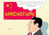 Cartoon: China (small) by Erl tagged politik,china,volkskongress,streichung,wachstum,ziel,wirtschaft,einbruch,corona,virus,pandemie,covid19,ursprung,wuhan,fallzahlen,rückläufig,xi,jinping,staatspräsident,karikatur,erl