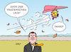 Cartoon: Corona-Herbst (small) by Erl tagged politik,corona,virus,pandemie,covid19,herbst,welle,anstieg,inzidenz,gesundheitsminister,jens,spahn,verkündung,ende,epidemische,lage,wind,aufwind,drachenfliegen,blätter,laub,karikatur,erl