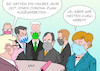 Cartoon: Corona-Plan (small) by Erl tagged politik,corona,virus,pandemie,lockdown,öffnung,sommer,plan,pläne,herbst,vorbereitung,bundesregierung,bund,länder,ministerpräsidentinnen,ministerpräsidenten,mangelhaft,durcheinander,beschluss,verlängerung,kurzarbeit,merkel,ramelow,söder,laschet,kretschmann,maske,karikatur,erl