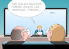 Cartoon: Corona-Zahlen (small) by Erl tagged politik,corona,virus,pandemie,fallzahlen,länder,usa,brasilien,deutschland,hot,spot,schlachthof,fleischfabrik,tönnies,arbeiter,arbeitsbedingungen,billiglohn,niedriglohn,unterkunft,enge,karikatur,erl