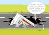 Cartoon: Corona Exporteinbruch (small) by Erl tagged politik,corona,virus,pandemie,einbruch,wirtschaft,weltwirtschaft,deutschland,export,straße,schlagloch,karikatur,erl