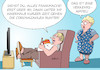 Cartoon: Coronazahlen (small) by Erl tagged politik,corona,virus,pandemie,warnsystem,coronaampel,ampel,fallzahlen,woche,tage,50,35,coronaleugner,verharmlosung,panikmache,verkehrsampel,fernsehen,mann,frau,karikatur,erl