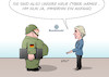 Cartoon: Cyber-Armee (small) by Erl tagged bundeswehr,militär,soldaten,soldatinnen,cyberarmee,cyberkrieg,internet,hacker,angriff,hackerangriff,infrastruktur,informationen,geheimnis,macht,daten,datenschutz,cyberkrieger,bewerber,zahl,gering,verteidigungsministerin,ursula,von,der,leyen,anfang,bits,bytes,karikatur,erl