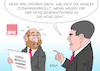 Cartoon: Das Argument (small) by Erl tagged politik,bundestagswahl,regierungsbildung,regierung,grosse,koalition,groko,verteilung,ressorts,minister,posten,cdu,csu,spd,sigmar,gabriel,außenministerium,außenminister,martin,schulz,übergabe,parteivorsitz,andrea,nahles,flucht,verantwortung,zickzackkurs,wortbruch,eintritt,kabinett,ministeramt,basis,mitgliederentscheid,rückzug,karriere,höhen,tiefen,karikatur,erl