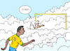 Cartoon: Das letzte Tor (small) by Erl tagged politik,sport,fußball,spieler,fußballspieler,pele,edson,arantes,do,nascimento,tod,legende,rei,könig,jahrhundertspieler,talent,rückennummer,10,stürmer,tor,himmel,himmelstor,torhüter,torwart,petrus,karikatur,erl