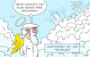 Cartoon: David Hockney (small) by Erl tagged politik,kunst,malerei,tod,maler,david,hockney,gemälde,the,splash,swimmingpool,himmel,petrus,karikatur,erl