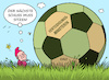 Cartoon: Der Ball liegt bei Scholz (small) by Erl tagged politik,verteidigungsministerin,christine,lambrecht,rücktritt,pleiten,pech,pannen,fettnäpfchen,bundeskanzler,olaf,scholz,suche,nachfolgerin,nachfolger,ball,schuss,treffer,schleudersitz,aufgaben,bundeswehr,zeitenwende,fußball,gartenzwerg,karikatur,erl