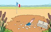 Cartoon: Der Untergang (small) by Erl tagged politik,frankreich,marine,le,pen,verurteilung,veruntreuung,eu,geld,verbot,kandidatur,präsidentschaft,untergang,sumpf,rechtspopulismus,rechtsextremismus,karikatur,erl