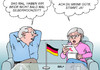Cartoon: Deutsche Einheit (small) by Erl tagged deutschland,wiedervereinigung,1990,25,jahre,jubiläum,hochzeit,silberhochzeit,alltag,ehe,karikatur,erl