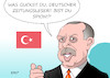 Cartoon: Deutscher Spion I (small) by Erl tagged illustration,politik,türkei,putsch,versuch,präsident,erdogan,säuberung,verhaftung,präsidialsystem,autokratie,alleinherrschaft,diktatur,demokratie,gewaltenteilung,grundrechte,menschenrechte,meinungsfreiheit,pressefreiheit,deutschland,deutsche,vorwurf,unterstützung,terror,spionage,zeitung,leser,internet,user,karikatur,erl