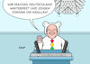 Cartoon: Deutschland winterfest (small) by Erl tagged politik,corona,virus,pandemie,covid19,regierung,übergang,groko,ampel,rot,gelb,grün,spd,fdp,grüne,vizekanzler,kanzlerkandidat,olaf,scholz,rede,bundestag,deutschland,winterfest,eibär,krallen,bundesadler,karikatur,erl