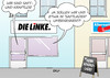 Cartoon: Die Linke (small) by Erl tagged die,linke,partei,parteitag,gregor,gysi,kritik,saftlos,kraftlos,saft,kraft,saftladen,konkurrenz,afd,schokolade,heiß,weiß,rechtspopulismus,laden,karikatur,erl