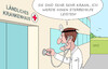 Cartoon: Dr. Lauterbach (small) by Erl tagged politik,gesundheit,medizin,kliniken,krankenhäuser,klinik,krankenhaus,reform,gesundheitsminister,karl,lauterbach,spd,arzt,schließung,sterbehilfe,spezialisierung,stadt,land,karikatur,erl