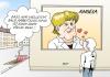 Cartoon: egal (small) by Erl tagged spd,müntefering,arbeitslosigkeit,merkel,egal,cdu,angela,beliebt