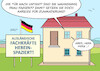 Cartoon: Einbürgerung Merz (small) by Erl tagged politik,innenministerin,nancy,faeser,entwurf,erleichterung,einbürgerung,kritik,opposition,union,friedrich,merz,fachkräftemangel,lösung,zuwanderung,tür,kontrolle,erdgeschoss,parterre,haus,karikatur,erl