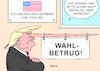 Cartoon: Electoral College (small) by Erl tagged politik,usa,wahl,präsidentschaft,sieg,joe,biden,demokraten,republikaner,niederlage,präsident,donald,trump,verschwörungstheorie,wahlbetrug,klagen,gericht,scheitern,abweisung,beeinflussung,electoral,college,wahlfrauen,wahlmänner,wahlleute,karikatur,erl