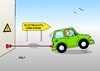 Cartoon: Elektroauto (small) by Erl tagged elektroauto,auto,elektromobilität,strom,konferenz,förderung,politik,nachteile,reichweite,ladezeit,bundeskanzlerin,angela,merkel,ladekabel,karikatur,erl