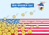 Cartoon: Er ist wieder da (small) by Erl tagged politik,corona,virus,pandemie,covid19,usa,präsident,donald,trump,infektion,superspreader,weißes,haus,wahlkampf,lügen,baron,münchhausen,ritt,kanonenkugel,karikatur,erl