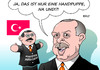 Erdogan selbstbewusst